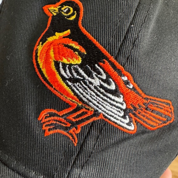 Vintage 90s Baltimore Orioles SnapBack hat - Picture 2 of 6